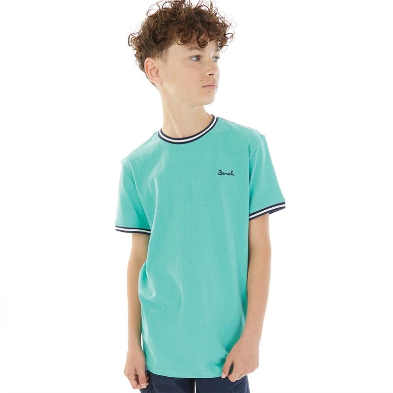 Bench T-shirt Garçon Stonos Vert de Mer