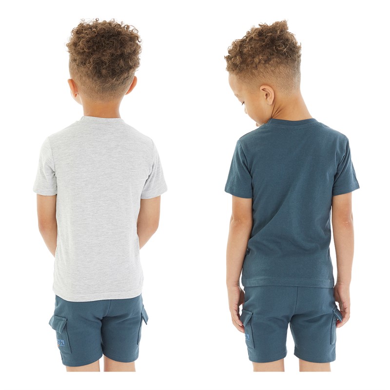 Bench Ensemble Garçon T-shirts et Shorts - Marine - lot de 2