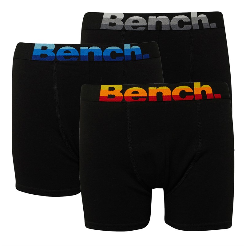 Bench Boxers courts Garçon Clive Six Pack Noir