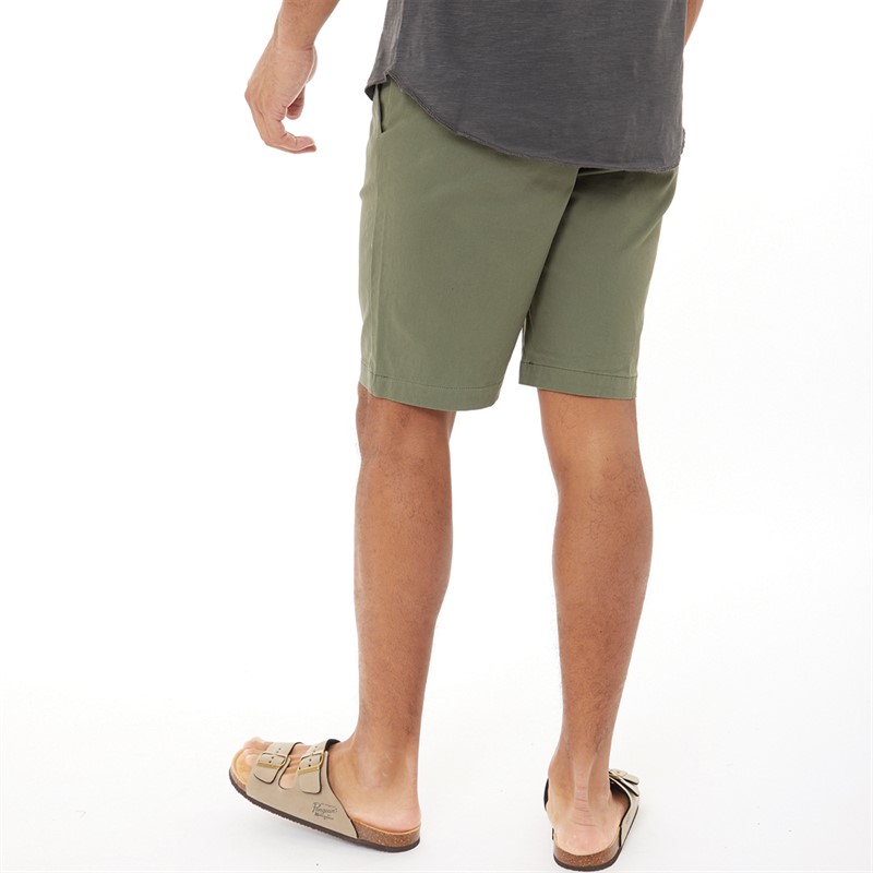 Bench Mens Stocker Chino Shorts Khaki