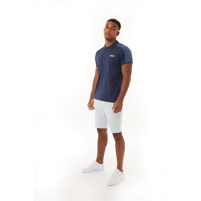 Bench Mens Stocker Chino Shorts Sky