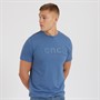 Bench Herre Elassi T-shirt Skiferblå