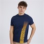 Bench T-Shirt Aziel Marineblau Herren