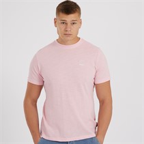 Bench Męskie T-shirty Różowy