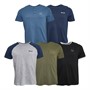 Bench Herren Mirso Fünf-Pack T-Shirts Gemischt