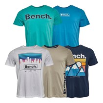 Bench Herren Mirso Fünf-Pack T-Shirts Gemischt