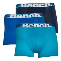 Bench Boys Froshi Three Pack Boxers Navy/Royal/Bright Blue