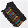 Bench Jungen Grommet Sneakersocken Schwarz