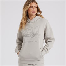 Bench Dames Theda Hoodie Licht Grijs