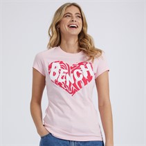 Bench Dame Eulalie T-shirt Rosa