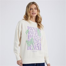 Bench Womens Gralle Sweatshirt Off White