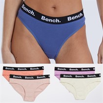 Bench Womens Simi Five Pack Briefs Multi