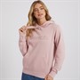 Bench Womens Lerenna Hoodie Washed Dusky Pink