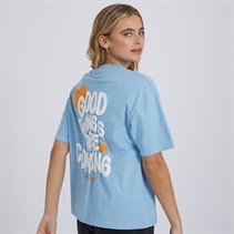 Bench Womens Nanala T-Shirt Bright Blue