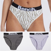 Bench Womens Lele Three Pack Briefs Multi