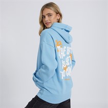 Bench Hoodie Italia Dames Helderblauw