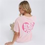 Bench T-Shirt Valkyrie Pink Damen