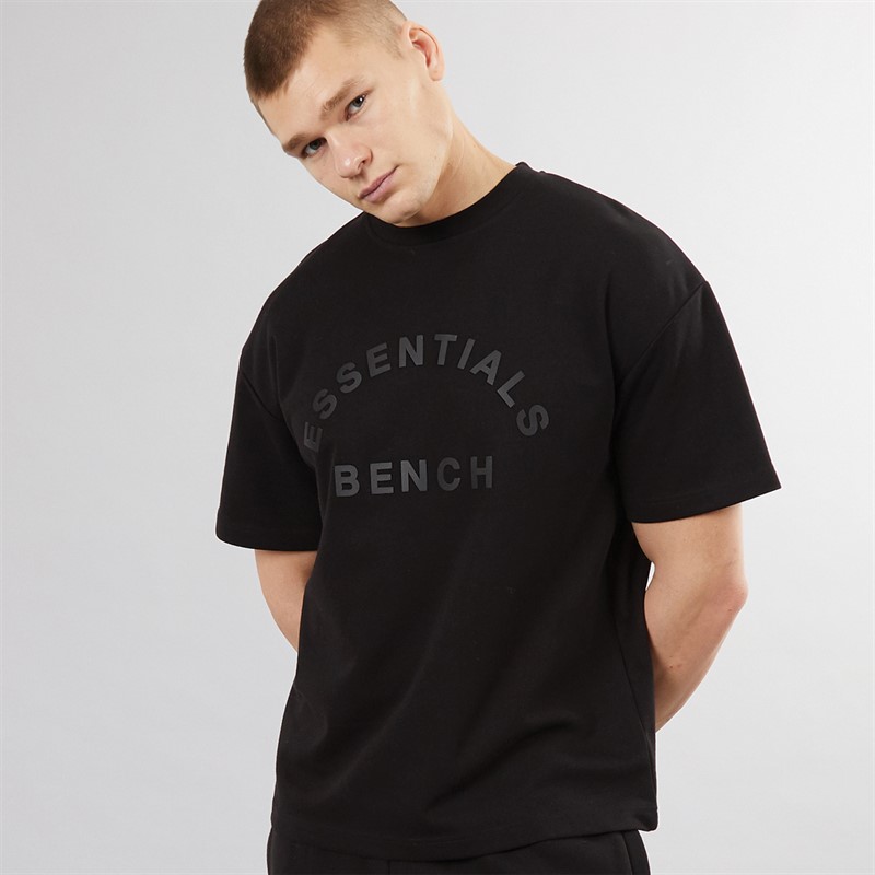 Bench Mens Traxon Oversized T-Shirt Black - Size XXL