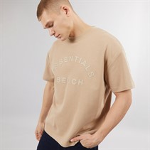 Bench Mens Traxon Oversized T-Shirt Stone