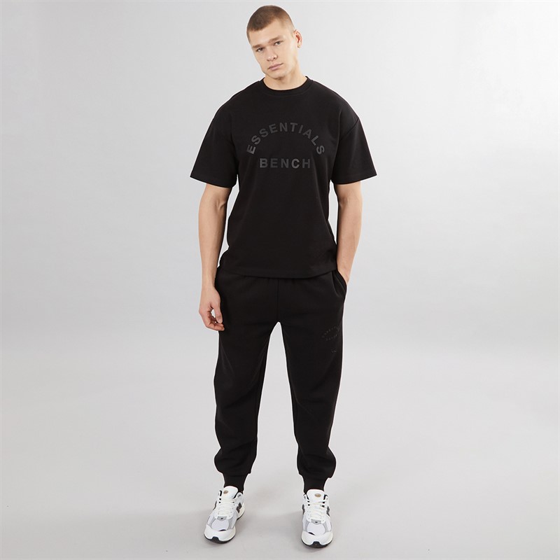 Bench Mens Lomica Oversized Joggers Black
