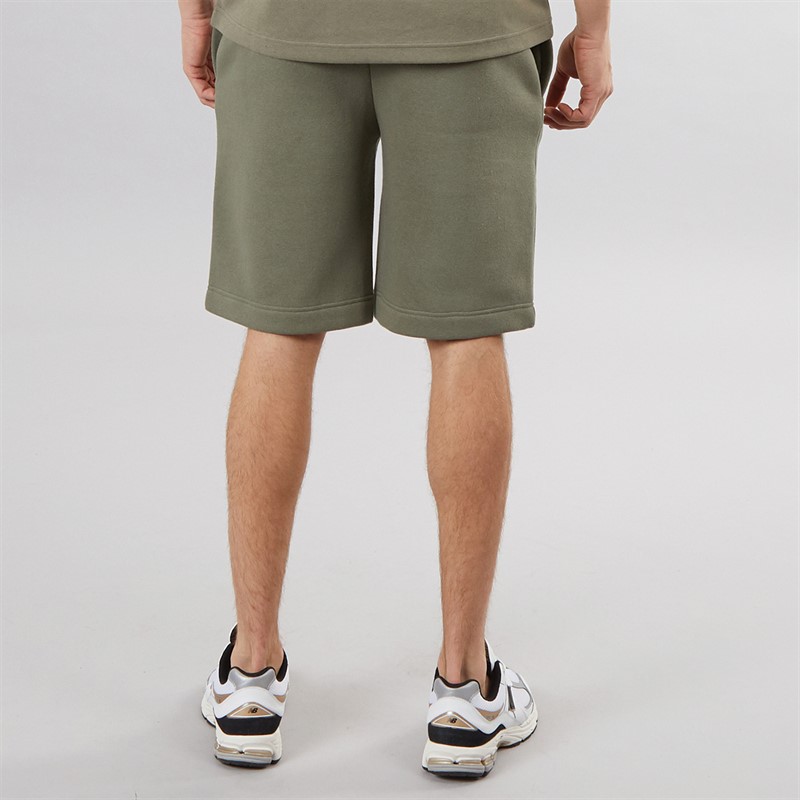 Bench Mens Peroli Fleece Shorts Khaki Green