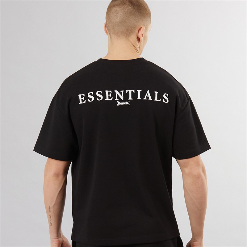 Bench Mens Novini Oversized T-Shirt Black
