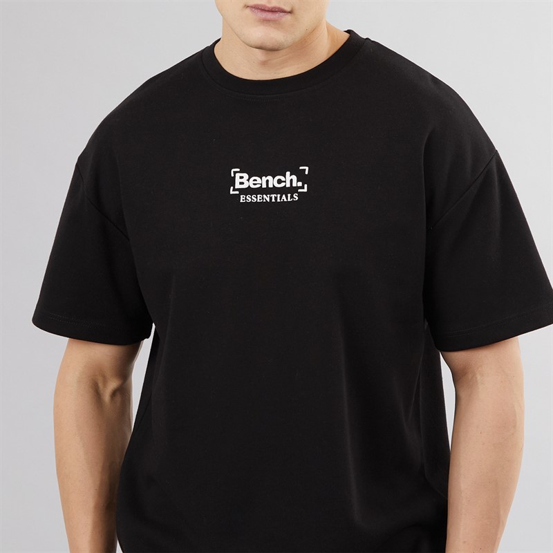 Bench Mens Novini Oversized T-Shirt Black