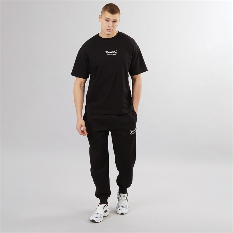 Bench Mens Novini Oversized T-Shirt Black