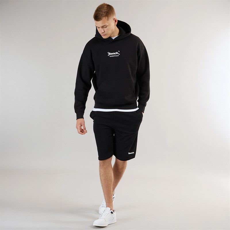 Bench Mens Zedeti Oversized Hoodie Black