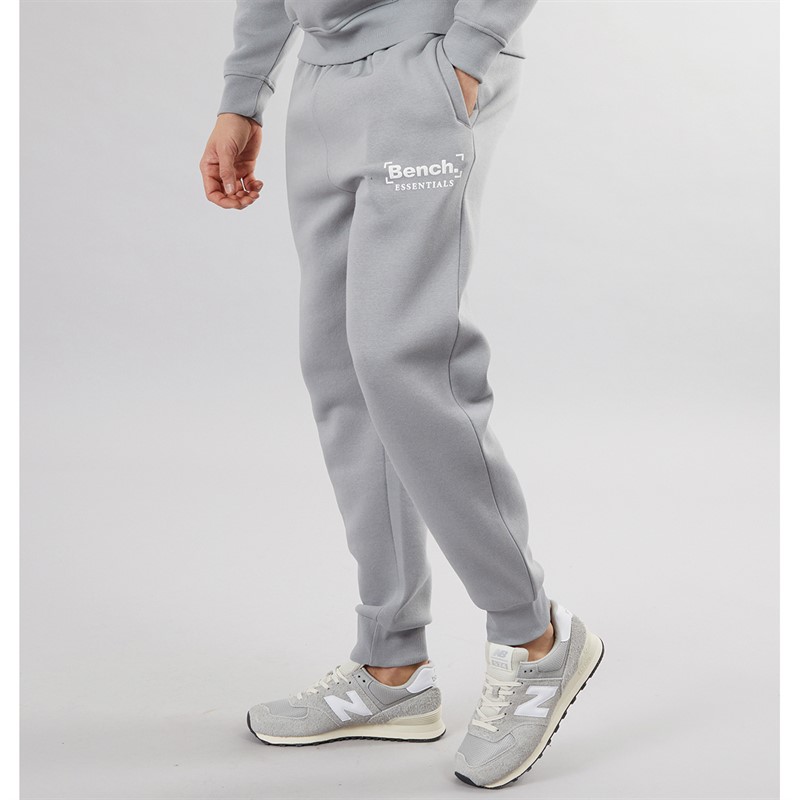 Bench Mens Satello Oversized Joggers Circular Grey - Size S