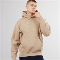Bench Mens Olato Oversized Hoodie Stone
