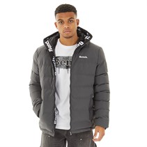 Bench Mens Parrel Jacket Dark Grey