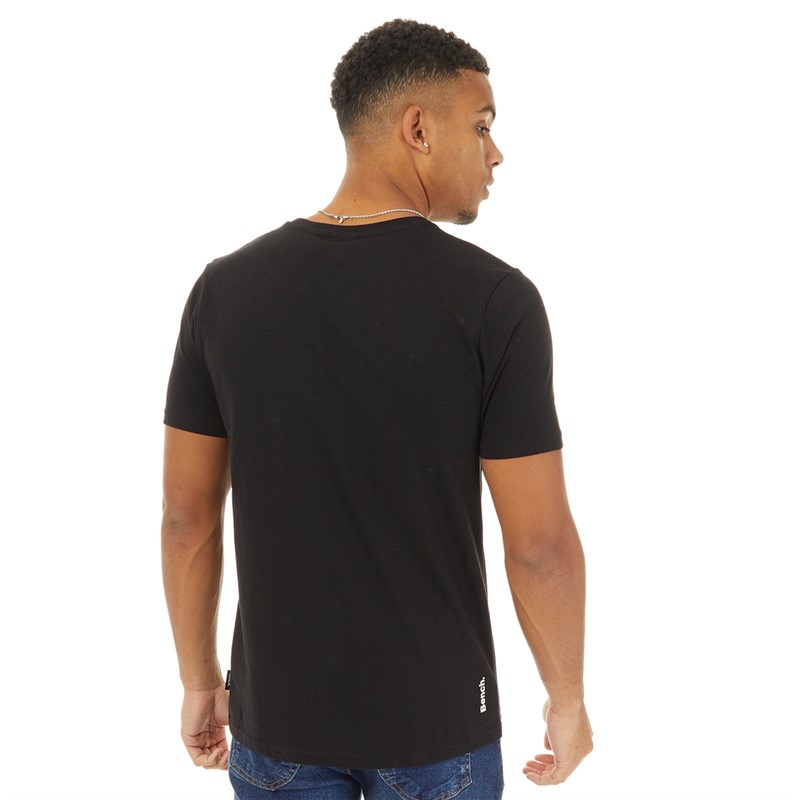 Bench Mens Camo Drip T-Shirt Black