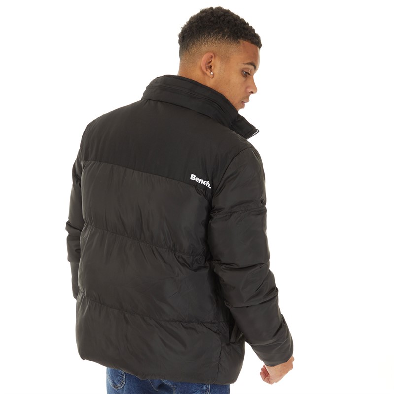 Bench Mens Mallo Quilted Jacket Black