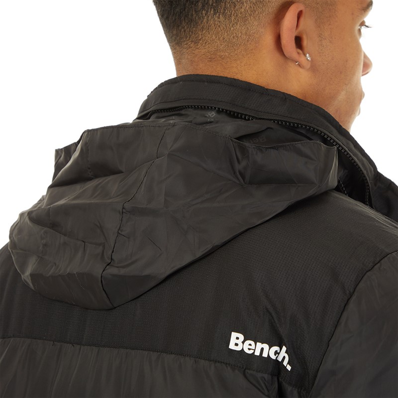 Bench Mens Mallo Quilted Jacket Black