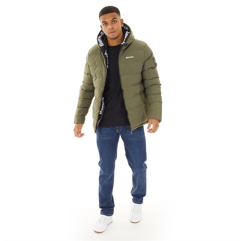 Bench Mens Parrel Jacket Khaki