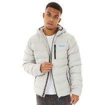 Bench Mens Gaudino Jacket Frost Grey