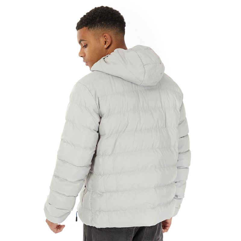 Bench Mens Gaudino Jacket Frost Grey