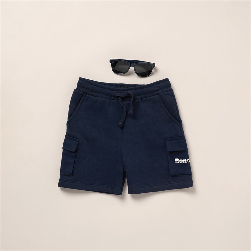 Bench Boys T-Shirt Shorts And Sunglasses Co-Ord Set Navy