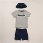 Bench Boys T-Shirt Shorts And Hat Co-Ord Set Navy