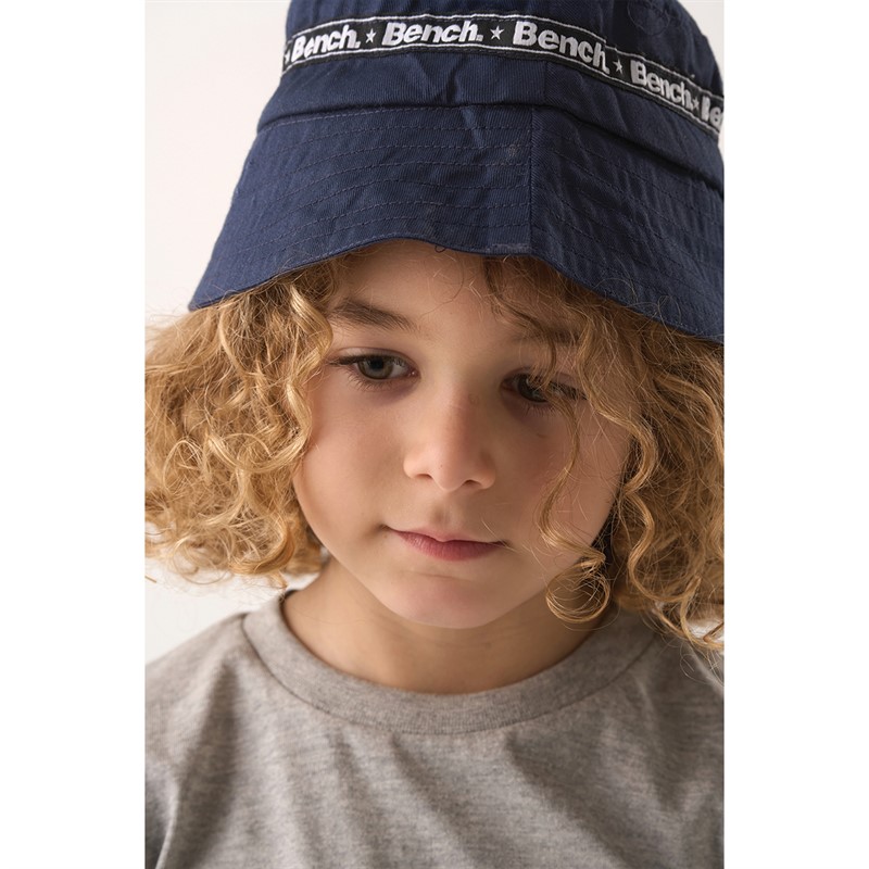 Bench Boys T-Shirt Shorts And Hat Co-Ord Set Navy