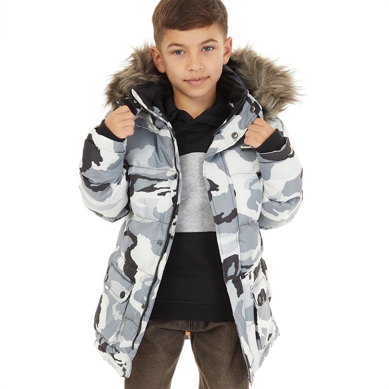 Bench Boys Calcom Jacket Camo