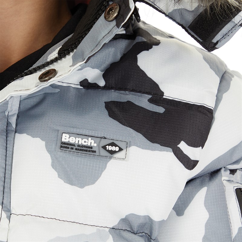 Bench Boys Calcom Jacket Camo