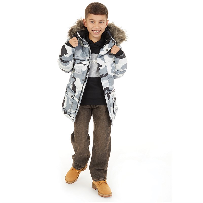 Bench Boys Calcom Jacket Camo