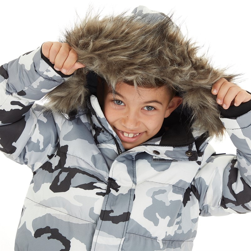 Bench Boys Calcom Jacket Camo