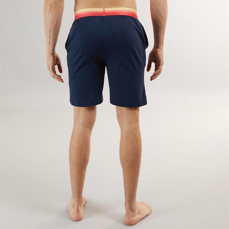 Bench Herre Semass Jersey Lounge Shorts Navy