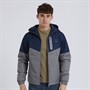 Bench Herren Benja Jacke Dunkelblau/Stahlgrau