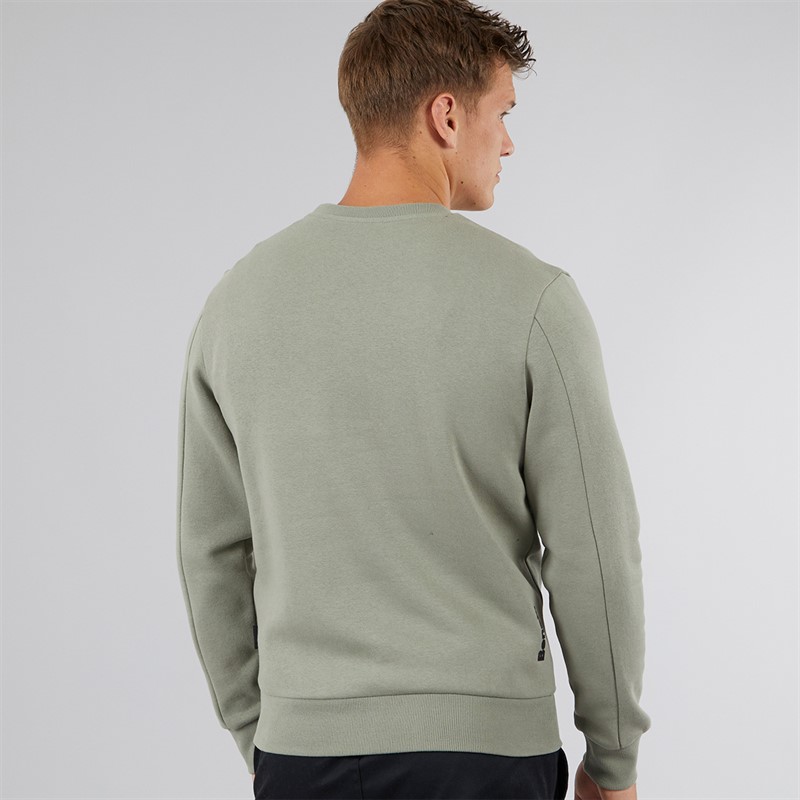 Bench Bluza dresowa dla niego kolor szałwiowy