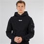 Bench Herren Dimora Utility Kapuzenpullover Schwarz