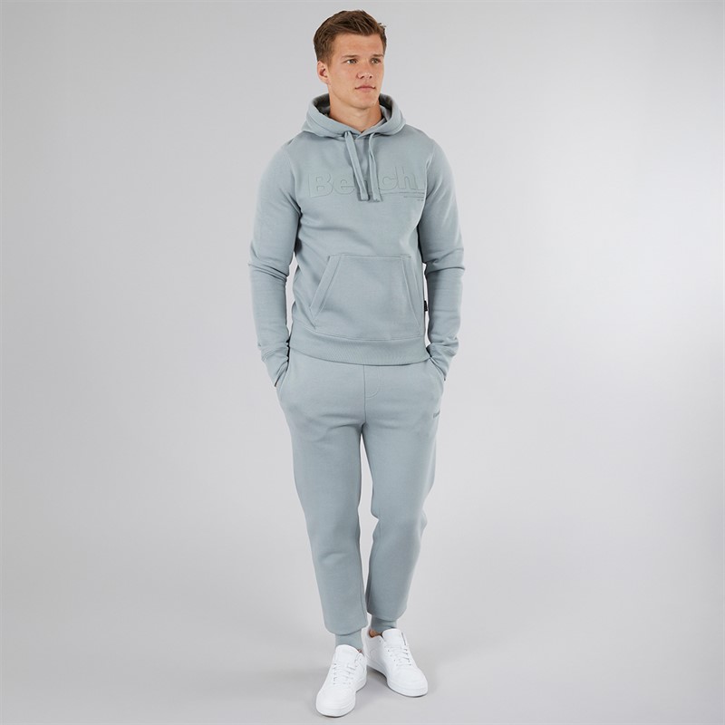 Bench Herren Petrocca Trainingsanzug Grau meliert